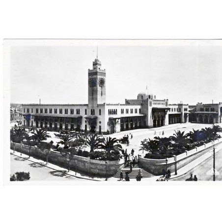 CARTE POSTALE ORAN - LA GARE