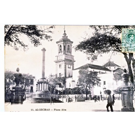 CARTE POSTALE ALGECIRAS - PLAZA ALTA