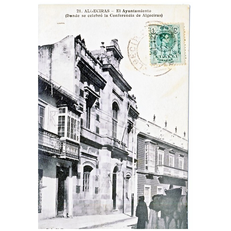 CARTE POSTALE ALGECIRAS - EL AYUNTAMIENTO