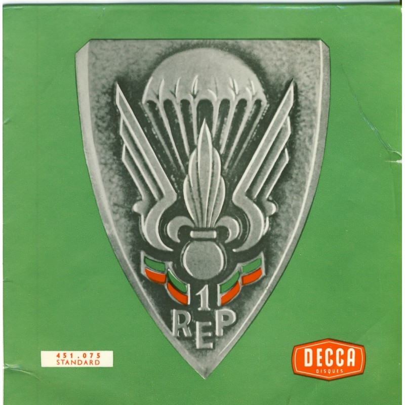 DISQUE 45 TOURS EP - CHOEURS DU 1er R.E.P. DISQUE 45 TOURS EP - CHOEURS DU 1er R.E.P.