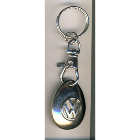 PORTE CLES  VOLKSWAGEN CHROME BRILLANT SAONE AUTOMOBILE