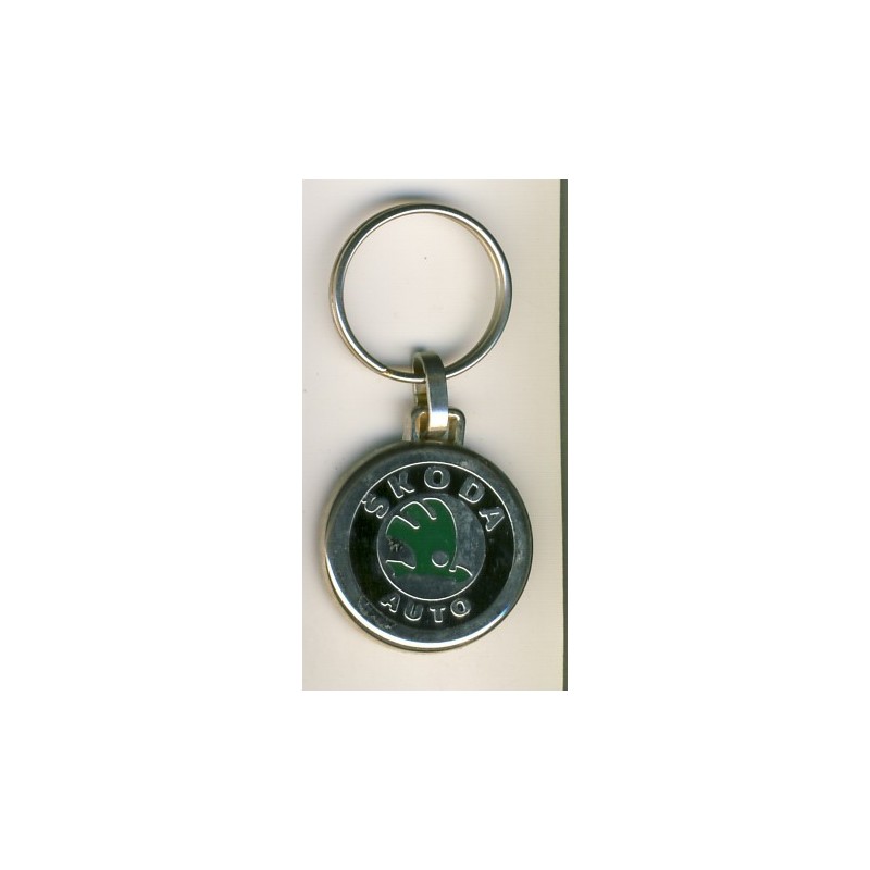 PORTE CLES SKODA AUTO METAL