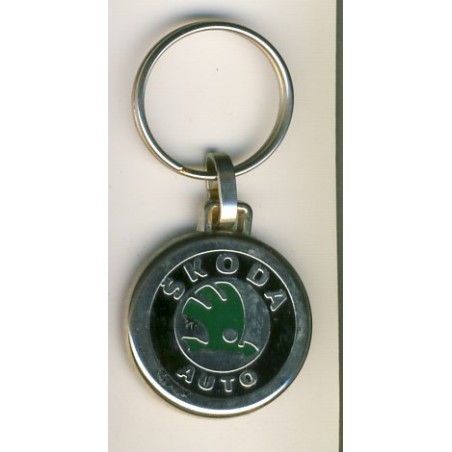 PORTE CLES SKODA AUTO METAL