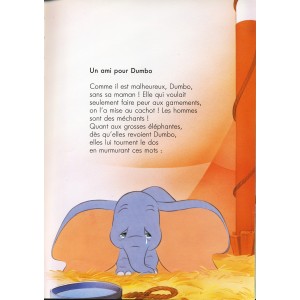 LIVRE - DUMBO DE WALT DISNEY