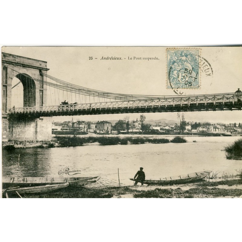 CP42 ANDREZIEUX - LE PONT SUSPENDU