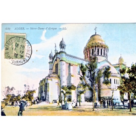 CARTE POSTALE ALGER - NOTRE DAME D'AFRIQUE