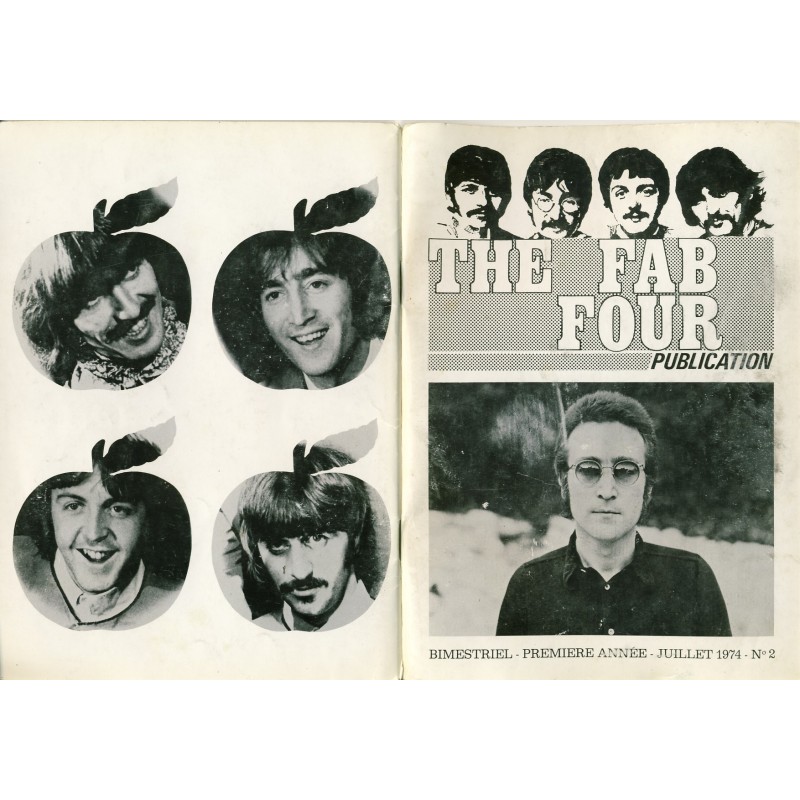 THE BEATLES - THE FAB FOUR PUBLICATION N°2﻿