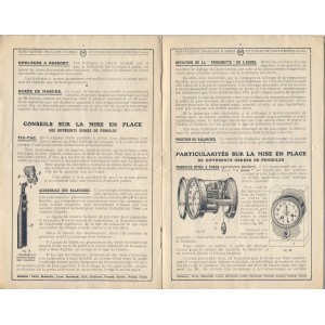 FASCICULE : NOS MONTRES - NOS PENDULES