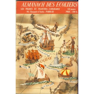 JEUNES ANNEES 1955 - ALMANACH DE L'ECOLIER ET DE L'ECOLIERE