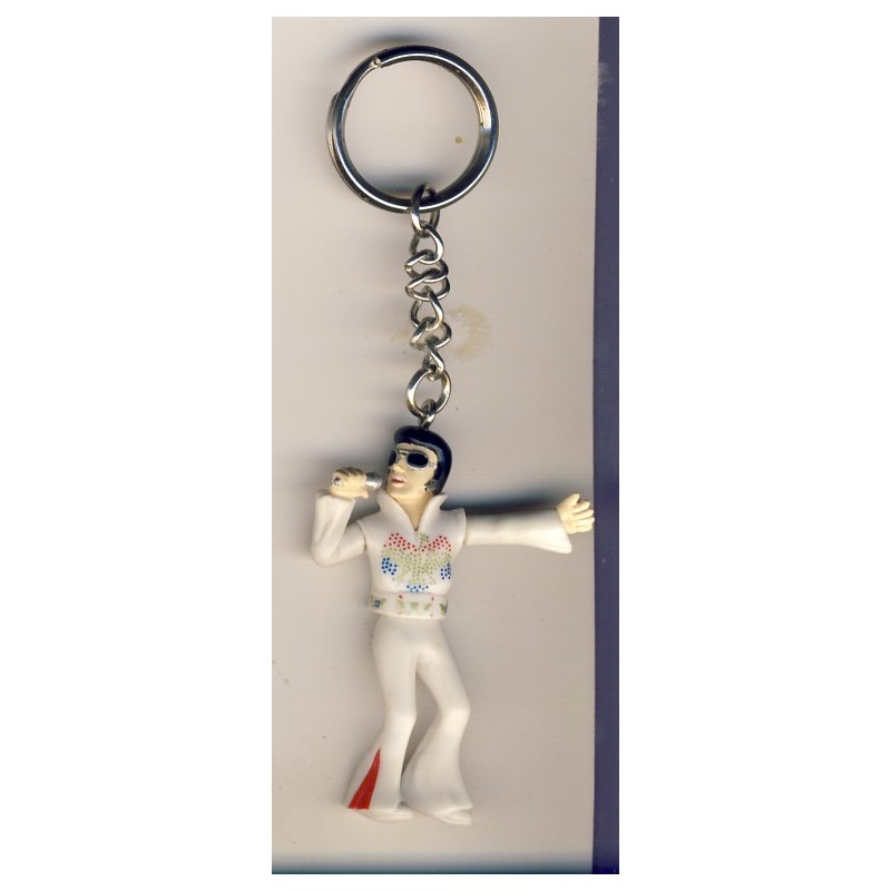 PORTE CLES ELVIS PRESLEY - FIGURINE ARTICULEE