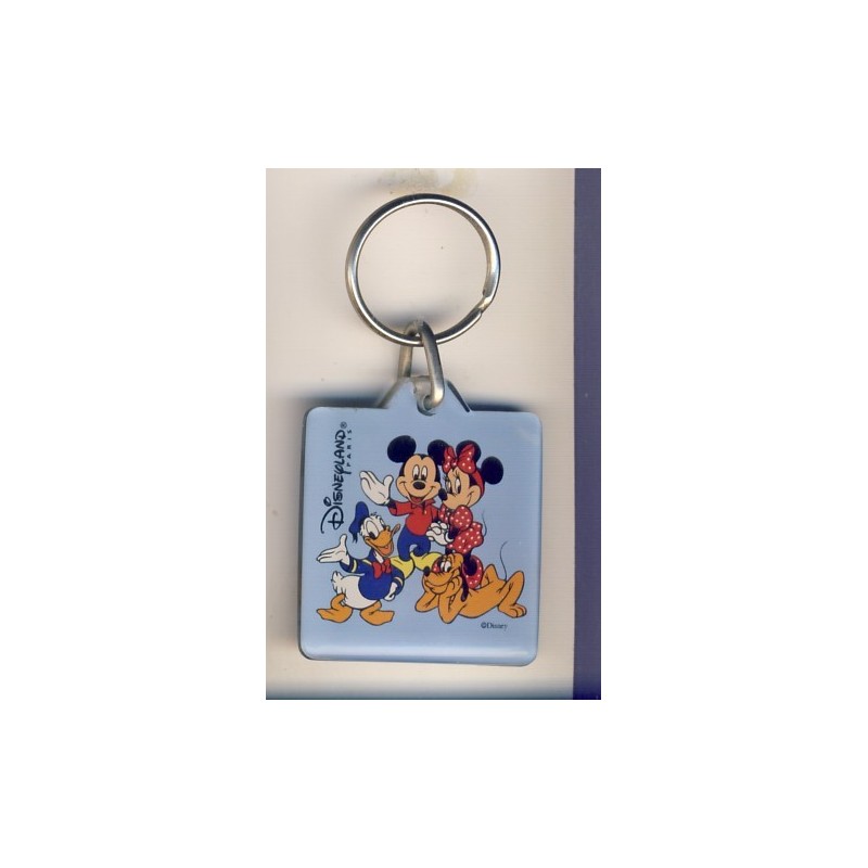 PORTE CLES DISNEYLAND CARRE