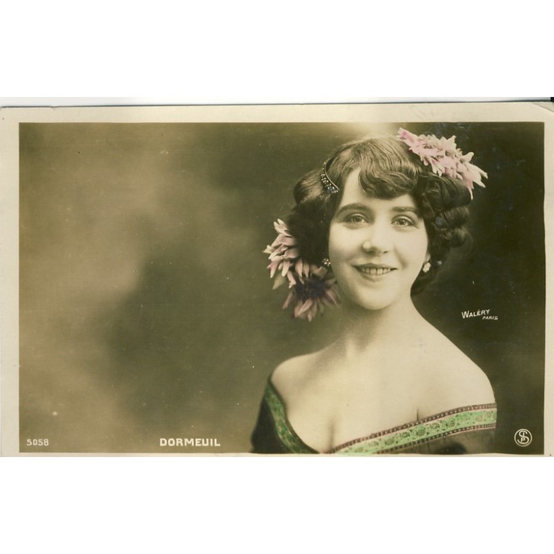 CARTE POSTALE DORMEUIL -PHOTOGRAPHE WALERY