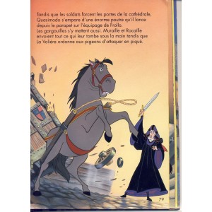 LIVRE - LE BOSSU  DE NOTRE DAME DE WALT DISNEY