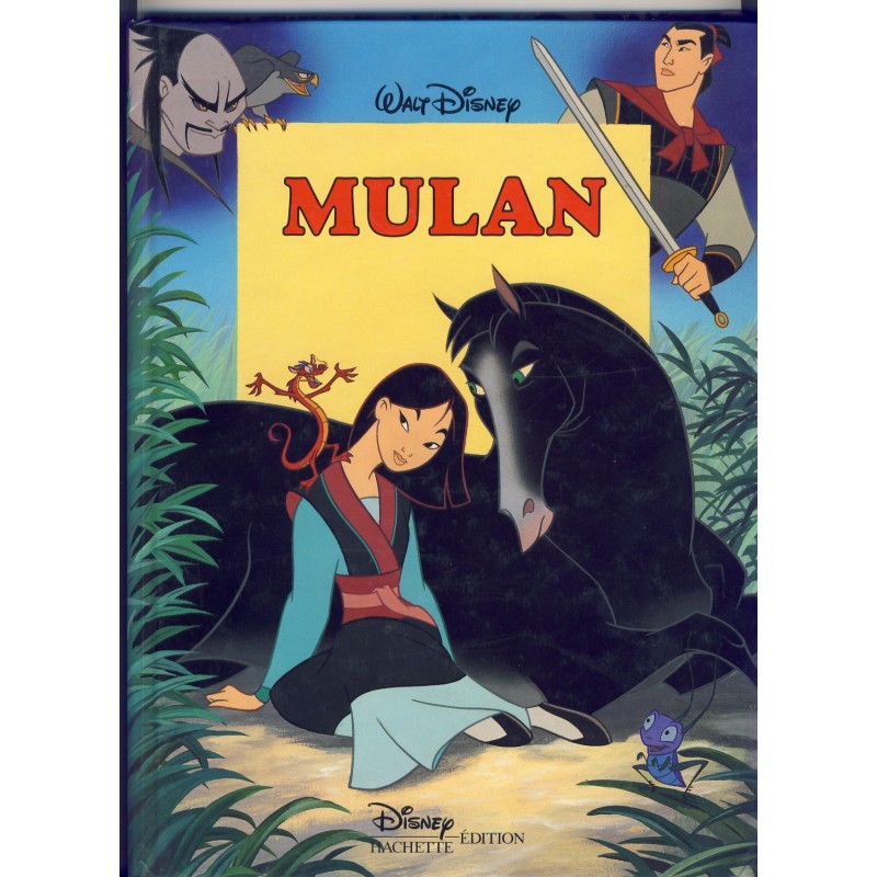 LIVRE - MULAN DE WALT DISNEY