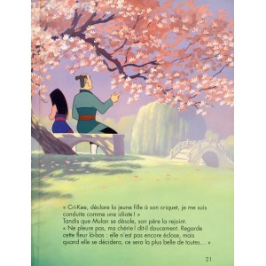 LIVRE - MULAN DE WALT DISNEY