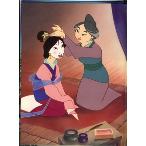 LIVRE - MULAN DE WALT DISNEY