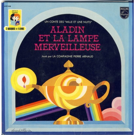 LIVRE DISQUE - ALADIN ET LA LAMPE MERVEILLEUSE