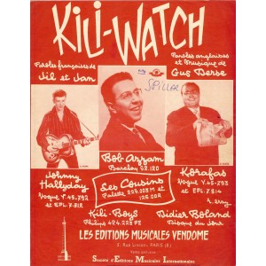 PARTITION DE JOHNNY HALLYDAY - KILI-WATCH