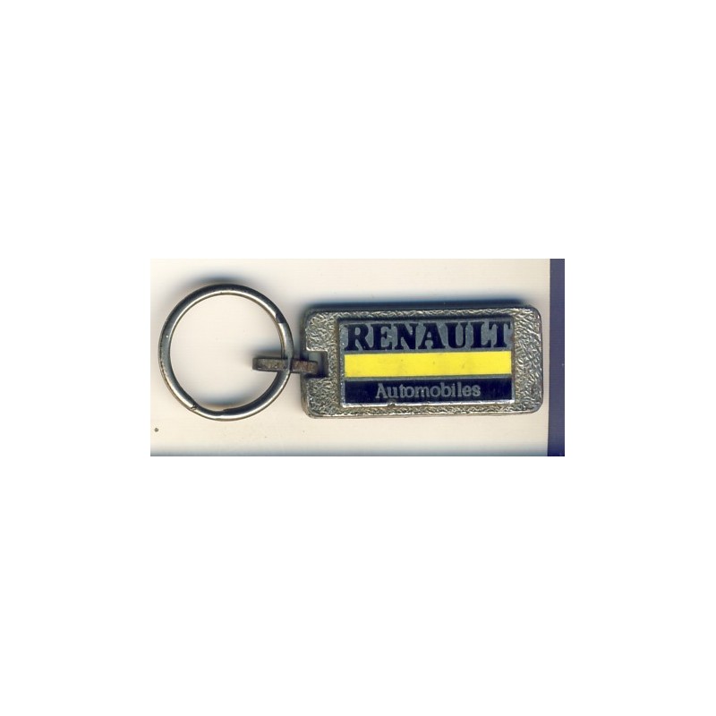 PORTE CLES RENAULT AUTOMOBILES METAL EMAILLE