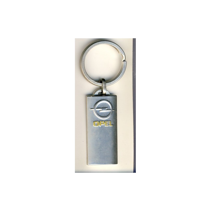 PORTE CLES METAL OPEL AVEC LOGO