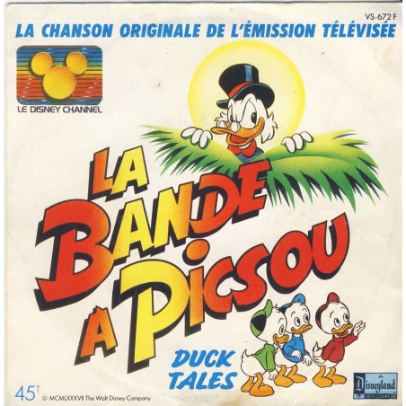 DISQUE 45 TOURS LA BANDE A PICSOU - WALT DISNEY