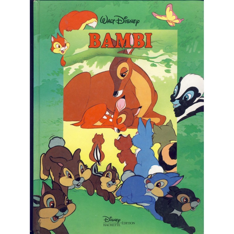 LIVRE - BAMBI DE WALT DISNEY