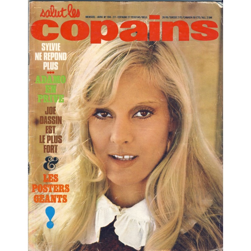 SALUT LES COPAINS N°104 - SYLVIE VARTAN﻿.