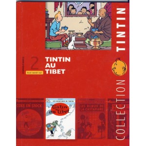 LIVRE : COLLECTION TINTIN : TINTIN AU TIBET. N° 2