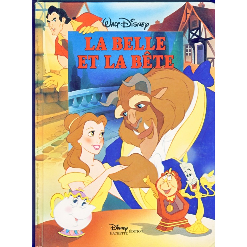 LIVRE : LA BELLE ET LA BETE - WALT DISNEY