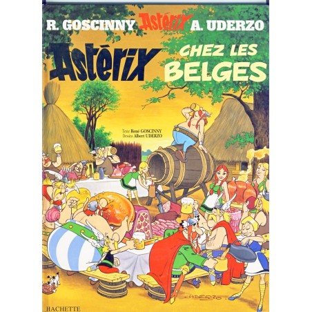 BANDE DESSINEE : ASTERIX CHEZ LES BELGES - ALBUM CARTONNE