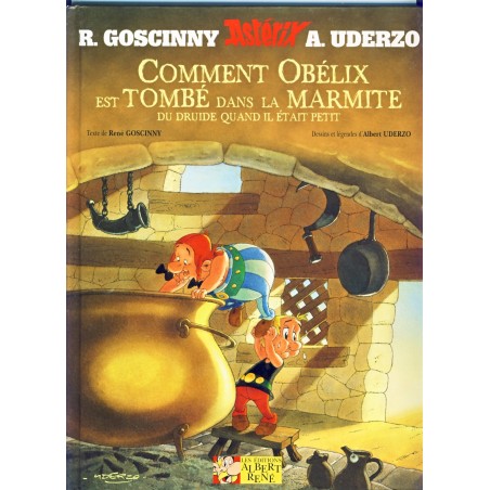 LIVRE - COMMENT OBELIX EST TOMBE DANS LA MARMITE