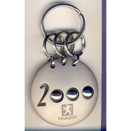 PORTE CLES  PEUGEOT 2000 METAL