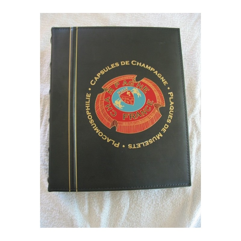 ALBUM LEUCHTTURM POUR PLAQUES DE MUSELETS DE CHAMPAGNE