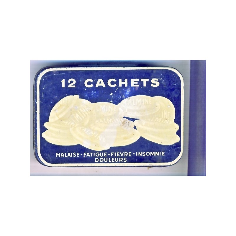 BOITE DE 12 CACHETS KALMINE - METAL