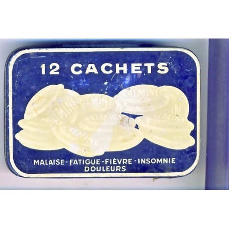 BOITE DE 12 CACHETS KALMINE - METAL