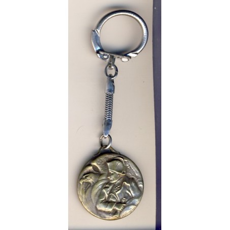 PORTE CLES NAPOLEON ET L'AIGLE IMPERIAL - METAL﻿.