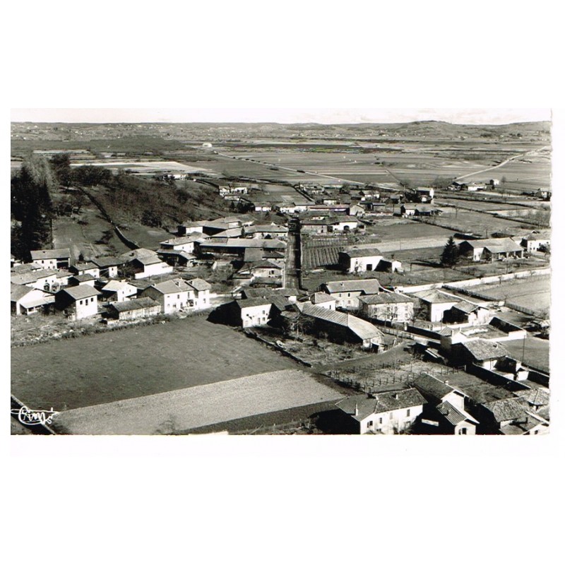 CP38 MARCILLOLES - VUE PANORAMIQUE AERIENNE