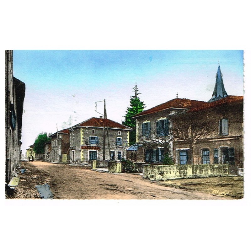 CP MARCILLOLES - ROUTE DE BEAUREPAIRE EN COULEURS