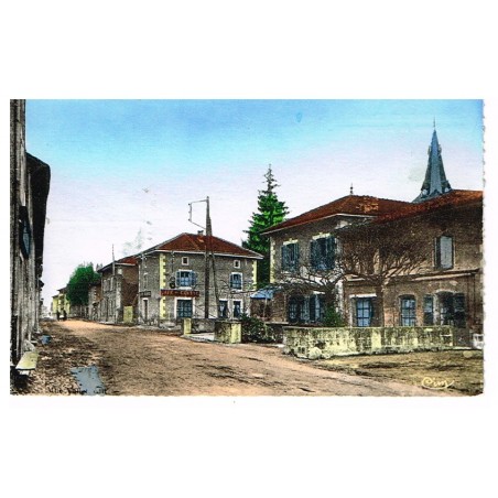 CP MARCILLOLES - ROUTE DE BEAUREPAIRE EN COULEURS