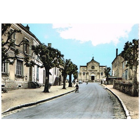 Carte Postale de SAONE ET LOIRE - 71 - PALINGES - RUE DE LA GARE