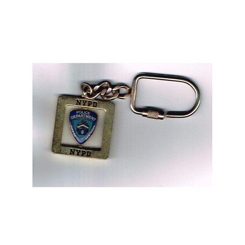 PORTE CLES PIVOTANT METAL  - NEW YORK POLICE DEPARTMENT