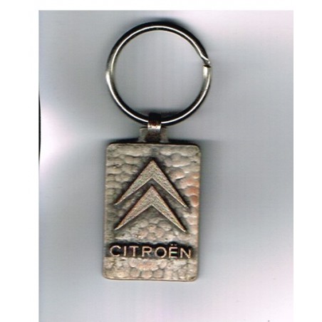 PORTE CLES CITROEN CHEVRONS - METAL﻿ - SALON