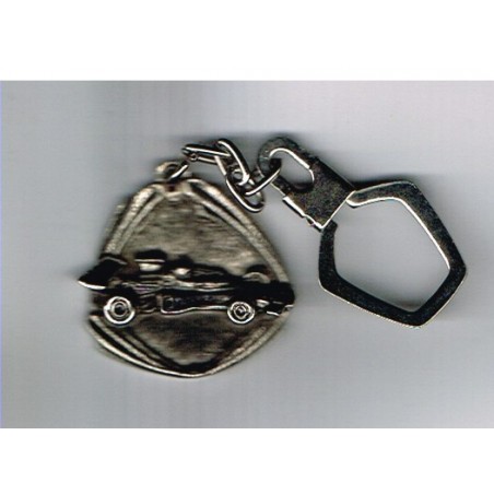 PORTE CLES VOITURE DE COURSE METAL - FIGUERAS,
