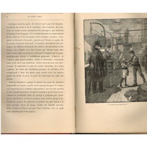 LIVRE - LE PETIT LORD DE F.H. BURNETT - ADAPTE DE L'ANGLAIS PAR E. DUPUIS
