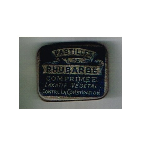 BOITE DE PASTILLES DE RHUBARBE - COMPRIME LAXATIF VEGETAL