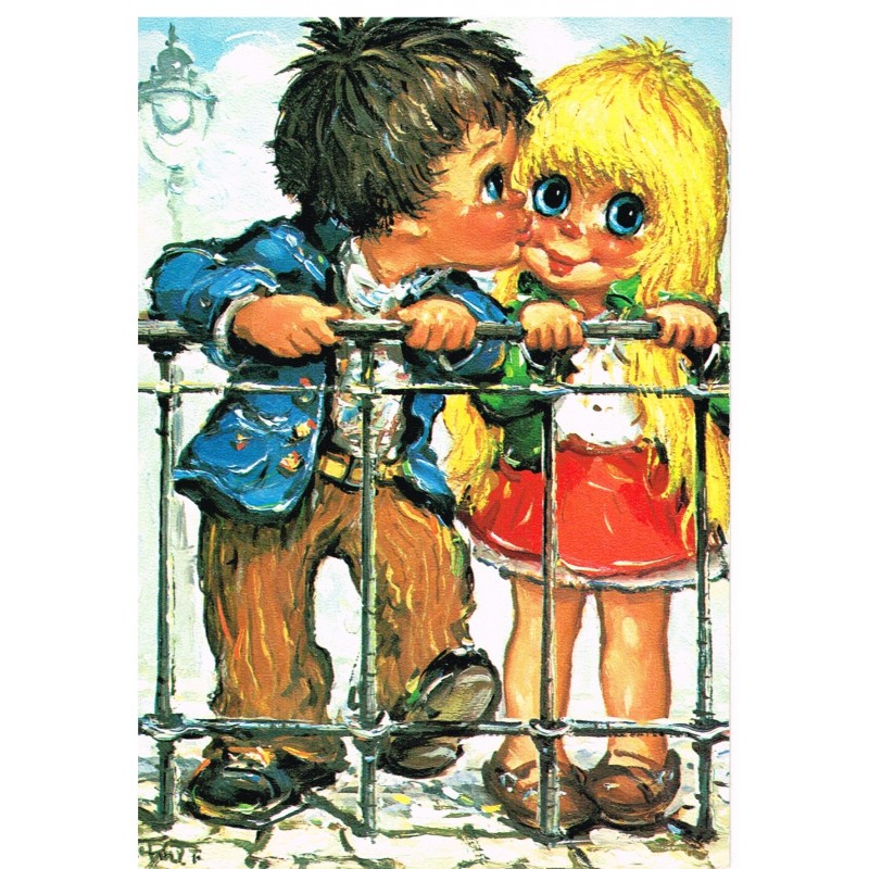 CARTE POSTALE MICHEL THOMAS - MUK - LES SPECTATEURS - C/100-6