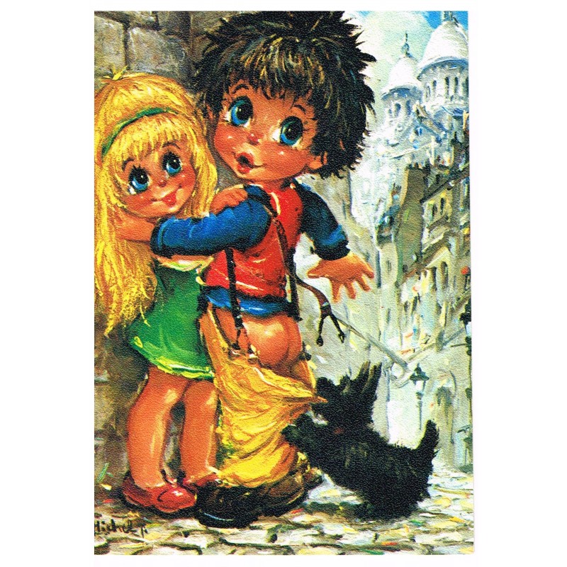 CARTE POSTALE MICHEL THOMAS - MUK - AGRESSION - C/100-13