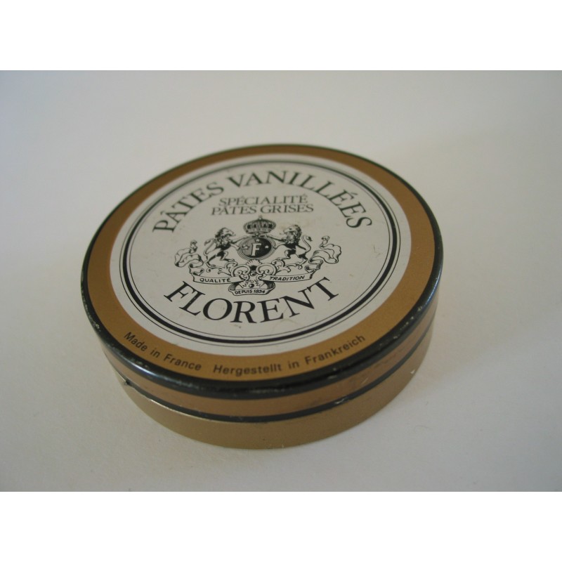 BOITE METAL PATES VANILLEES FLORENT BOITE METAL PATES VANILLEES FLORENT