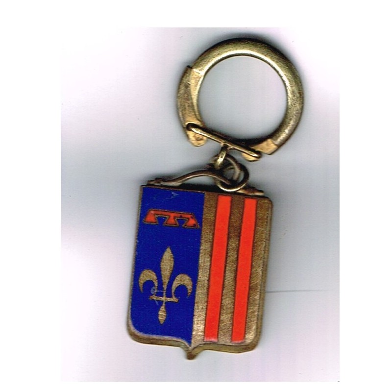 PORTE CLES TRANSPORTS AERIENS ALPES PROVENCE - METAL EMAILLE﻿ M M.