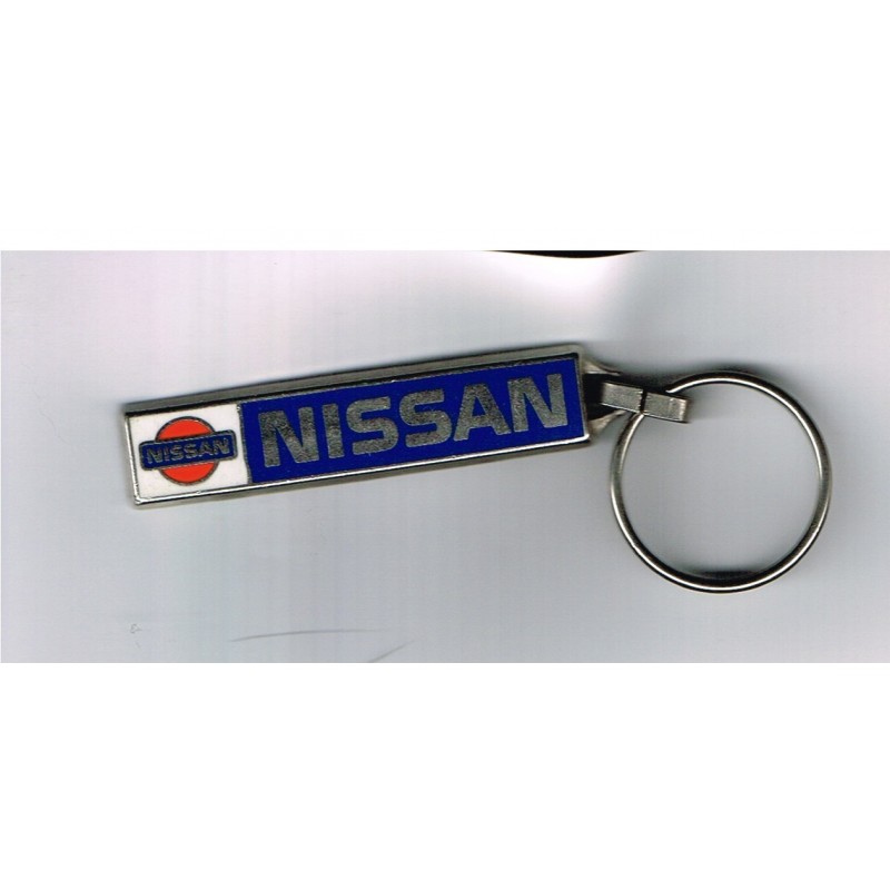 PORTE CLES NISSAN﻿ METAL EMAILLE AVEC LOGO